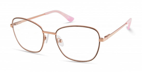 Victoria's Secret VS5021 Eyeglasses, 028 - Rose Gold W/ Gold Star On Temple, Pink Tips