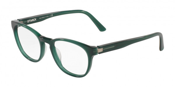 Starck Eyes SH3058 Eyeglasses, 0002 GREEN POINTILLE (GREEN)