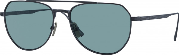 Persol PO5003ST Sunglasses, 8002P1 BRUSHED NAVY POLAR GREEN (BLUE)