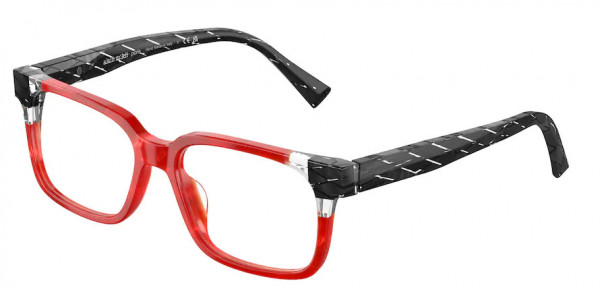 Alain Mikli A03112 ODON Eyeglasses, 009 ROUGE MIKLI/CRYSTAL / BLACK RH (RED)