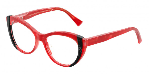 Alain Mikli A03115 ELISEE Eyeglasses, 004 ROUGE MIKLI/NOIR MIKLI/ROUGE M (RED)