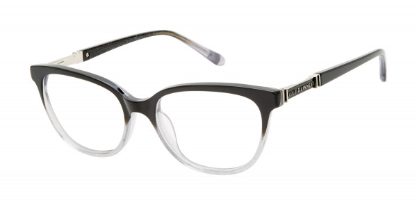 Lulu Guinness L927 Eyeglasses, Black Glitter Fade (BLK)