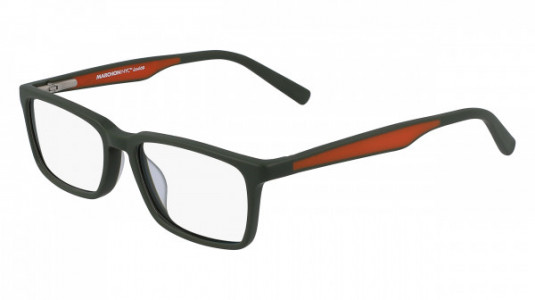 Marchon M-MOORE JR Eyeglasses, (301) MATTE OLIVE