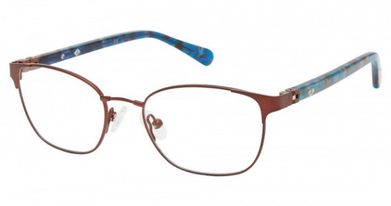 Sperry Top-Sider LOUNGE AWAY Eyeglasses, C01 MATTE BROWN