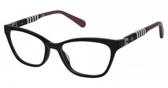 Sperry Top-Sider PARROT FISH Eyeglasses, C01 BLACK/PURPLE