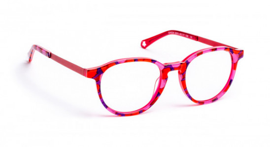 J.F. Rey CHICHI Eyeglasses, RED/PURPLE 8/12 GIRL (3075)