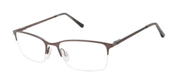 Geoffrey Beene G463 Eyeglasses, Dark Gunmetal (DGN)