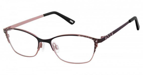 KLiiK Denmark K-665 Eyeglasses, M100-BLACK ROSE