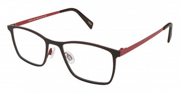 KLiiK Denmark K-595 Eyeglasses, (453) BLACK RED