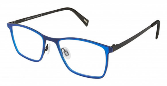 KLiiK Denmark K-595 Eyeglasses, (451) BLUE BLACK