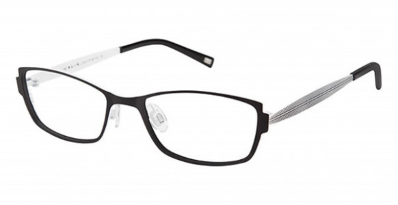 KLiiK Denmark K-554 Eyeglasses, (540) BLACK WHITE