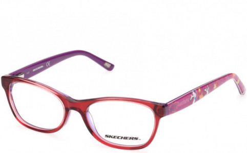 Skechers SE1645 Eyeglasses, 068 - Red/other