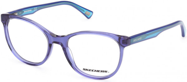 Skechers SE1647 Eyeglasses, 090 - Shiny Blue