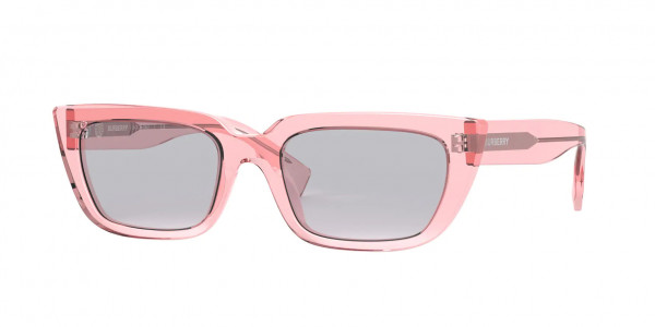 Burberry BE4321 Sunglasses, 388187 PINK (PINK)