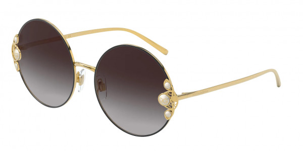 Dolce & Gabbana DG2252H Sunglasses, 13348G BLACK (BLACK)