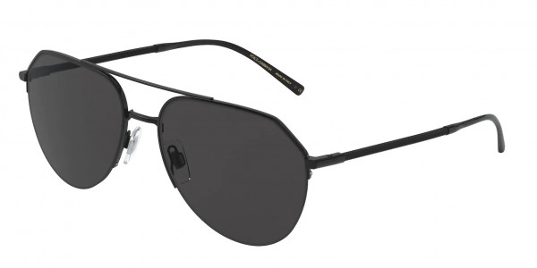 Dolce & Gabbana DG2249 Sunglasses, 01/87 BLACK (BLACK)