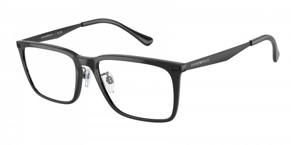 Emporio Armani EA3169F Eyeglasses, 5017 SHINY BLACK (BLACK)