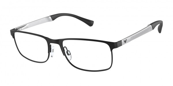 Emporio Armani EA1112 Eyeglasses, 3094 MATTE BLACK (BLACK)