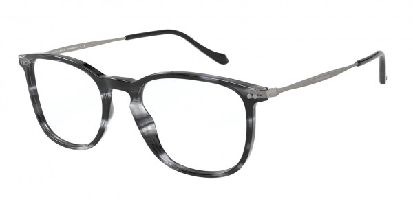 Giorgio Armani AR7190 Eyeglasses, 5839 STRIPER GREY (GREY)