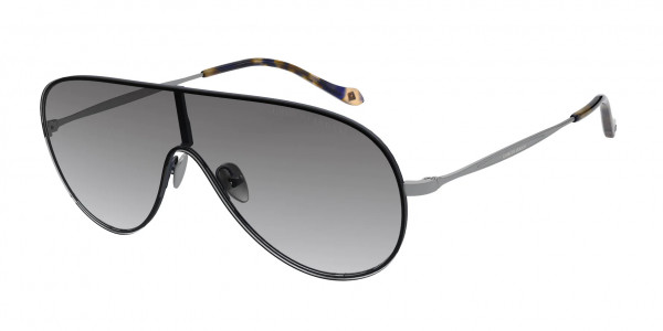Giorgio Armani AR6108 Sunglasses, 331511 MATTE BLUE (BLUE)