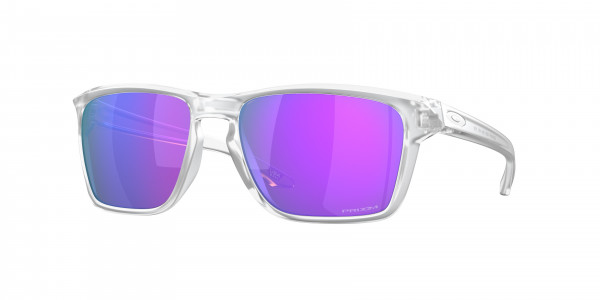 Oakley OO9448F SYLAS (A) Sunglasses, 944814 SYLAS (A) MATTE CLEAR PRIZM VI (WHITE)