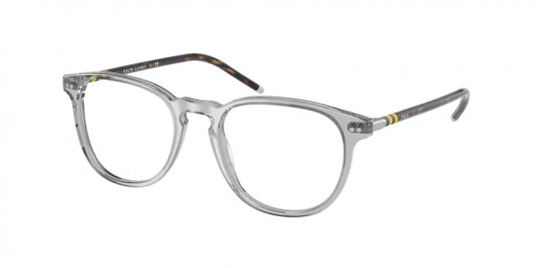 Polo PH2225 Eyeglasses, 5413 SHINY TRANSPARENT GREY (GREY)