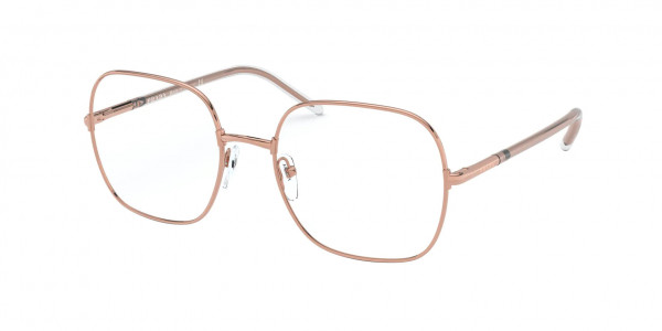 Prada PR 56WV Eyeglasses, SVF1O1 PINK GOLD (PINK)