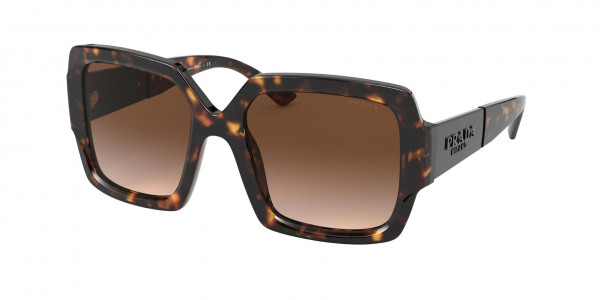 Prada PR 21XS Sunglasses, 2AU6S1 HAVANA BROWN GRADIENT (TORTOISE)
