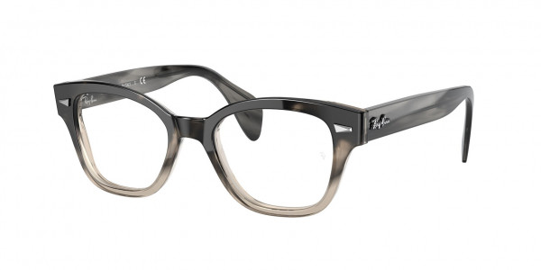 Ray-Ban Optical RX0880 Eyeglasses, 8106 GRADIENT GREY HAVANA (GREY)