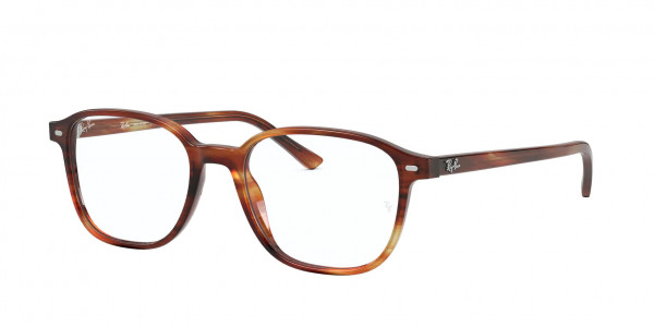 Ray-Ban Optical RX5393 LEONARD Eyeglasses, 2144 LEONARD STRIPED HAVANA (BROWN)