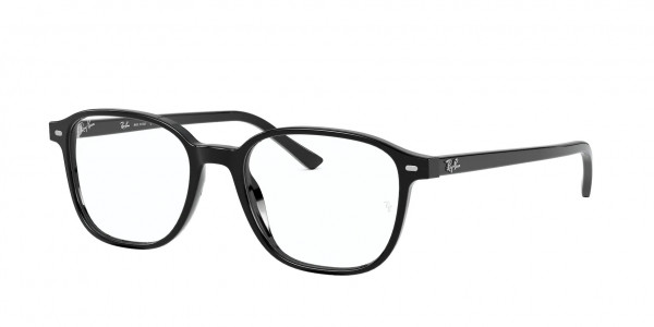 Ray-Ban Optical RX5393F LEONARD Eyeglasses, 2000 LEONARD BLACK (BLACK)