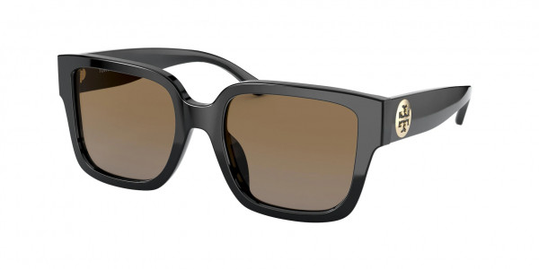 Tory Burch TY7156U Sunglasses, 170913 SOLID GREY/BLACK (GREY)