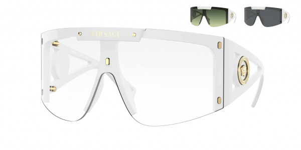 Versace VE4393 Sunglasses, 401/1W WHITE (WHITE)