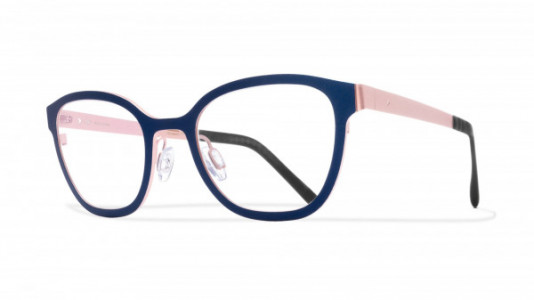 Blackfin Anfield Eyeglasses, Blue/Pink - C1157