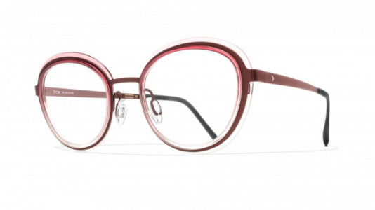 Blackfin Cortes Eyeglasses, Brown/Gradient Burgundy Acetate - C1095