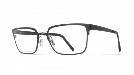 Blackfin Ellsworth Eyeglasses, Black/Silver - C1060