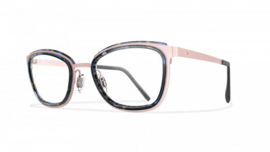 Blackfin Glace Bay Eyeglasses, Pink/Dark Green Floral Acetate - C1090