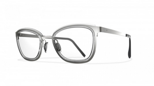 Blackfin Glace Bay Eyeglasses, Silver/Crystal Acetate - C1087