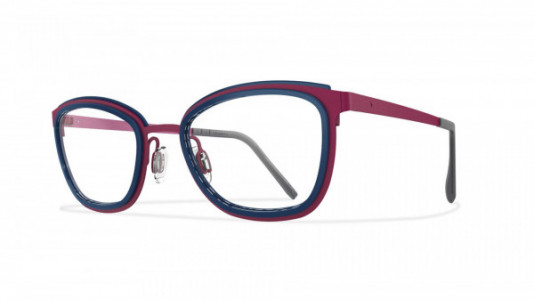 Blackfin Glace Bay Eyeglasses, Red/Navy Blue Acetate - C1089