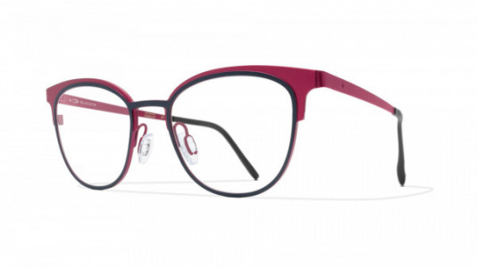 Blackfin Lynn Haven Eyeglasses, Blue/Red - C1112