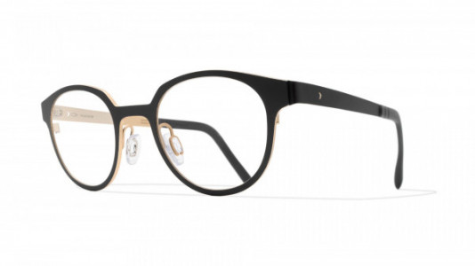 Blackfin Valdez Eyeglasses, Black/Gold - C1111