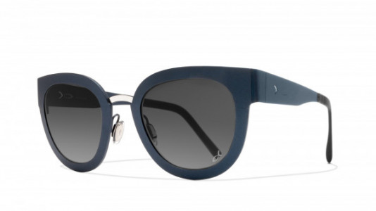 Blackfin Zelda Sunglasses, Navy Blue/Silver - C1160