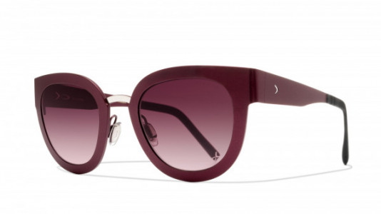 Blackfin Zelda Sunglasses, Burgundy/Silver - C1162
