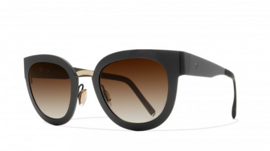 Blackfin Zelda Black Edition Sunglasses, Black/Light Gold - C1161