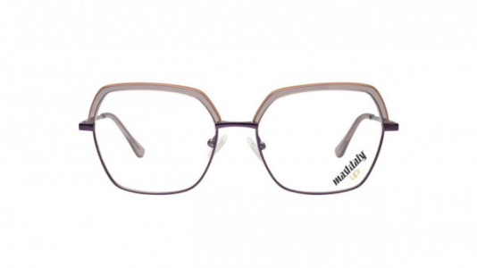 Mad In Italy Pirandello Eyeglasses, C03 - Purple/Purple Nylon