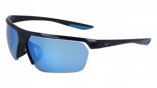Nike NIKE GALE FORCE AF M DC2908 Sunglasses, (451) OBSIDIAN/RACER BLUE/BLUE MIRR