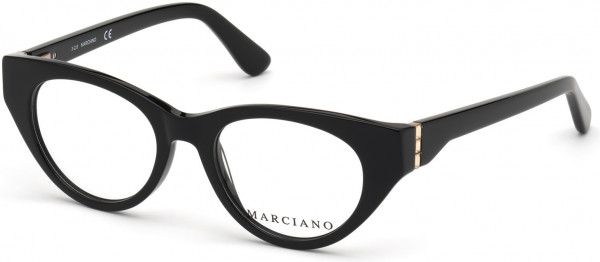 GUESS by Marciano GM0362-S Eyeglasses, 001 - Shiny Black