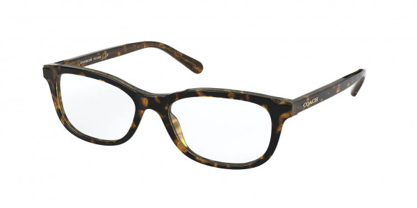 Coach HC6150 Eyeglasses, 5583 TORTOISE GLITTER SIGNATURE C (HAVANA)
