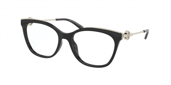Michael Kors MK4076U ROME Eyeglasses, 3332 ROME BLACK (BLACK)
