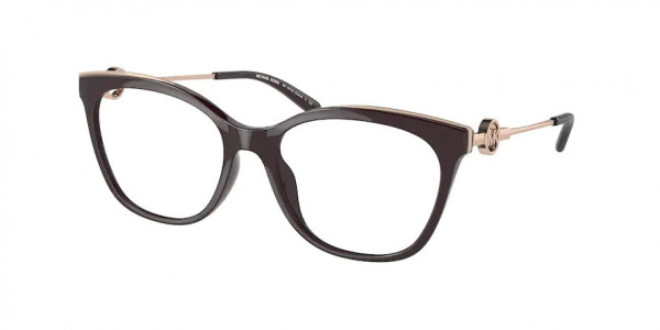 Michael Kors MK4076U ROME Eyeglasses, 3344 ROME CORDOVAN (BROWN)